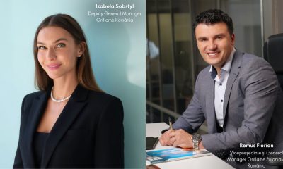 Oriflame România anunță două promovări-cheie: lideri care accelerează viitorul brandului în Europa
