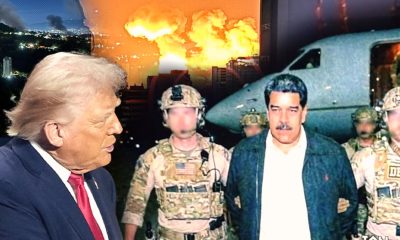Maduro și soția, târâți din pat!
