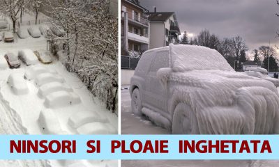 Mai multe zone din România sunt afectate de ploaia înghețată, un fenomen meteo periculos pentru șoferi. Cum trebuie reacționat în trafic
