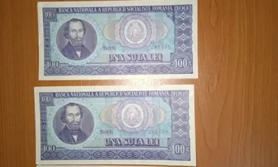 Bancnotele românești din anii ’50-’80 se vând cu sume uriașe. Poți să faci o mică avere cu ele, dacă le-ai păstrat cu atenție până acum
