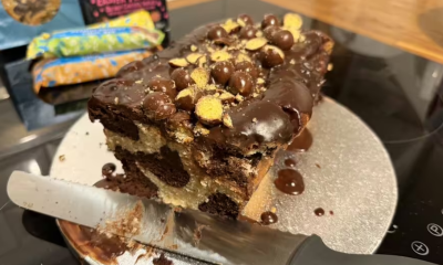 Cum prepari prăjitură marmorată, fără ouă, lapte sau unt. Rezultatul te va uimi