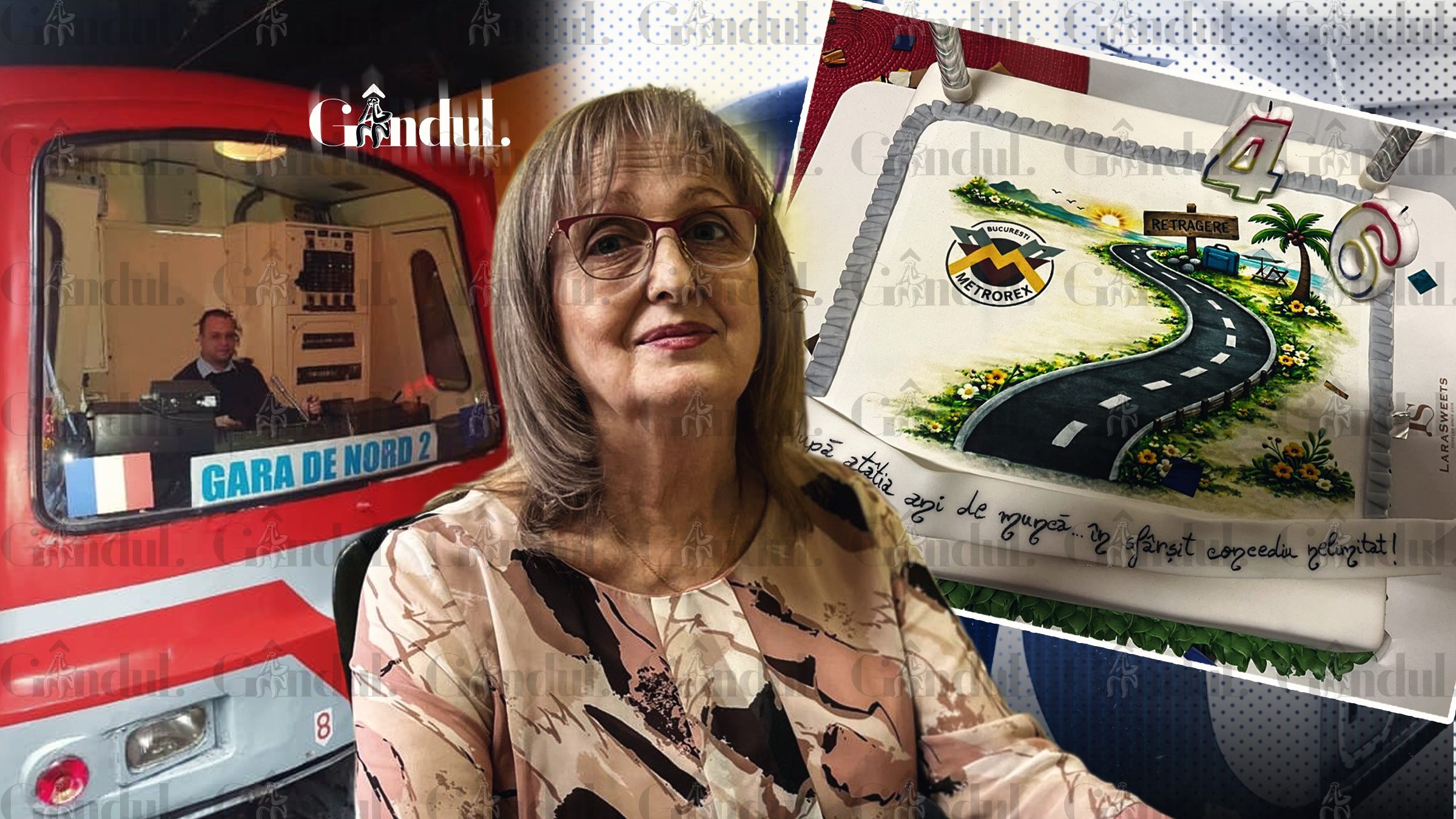 Emoții mari la Metrorex. A fost ultima zi de muncă pentru doamna Elena, angajată în 1979