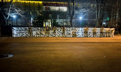 Fanii lui FC Argeș, protest la sediul FRF. „Sistem mafiot!”