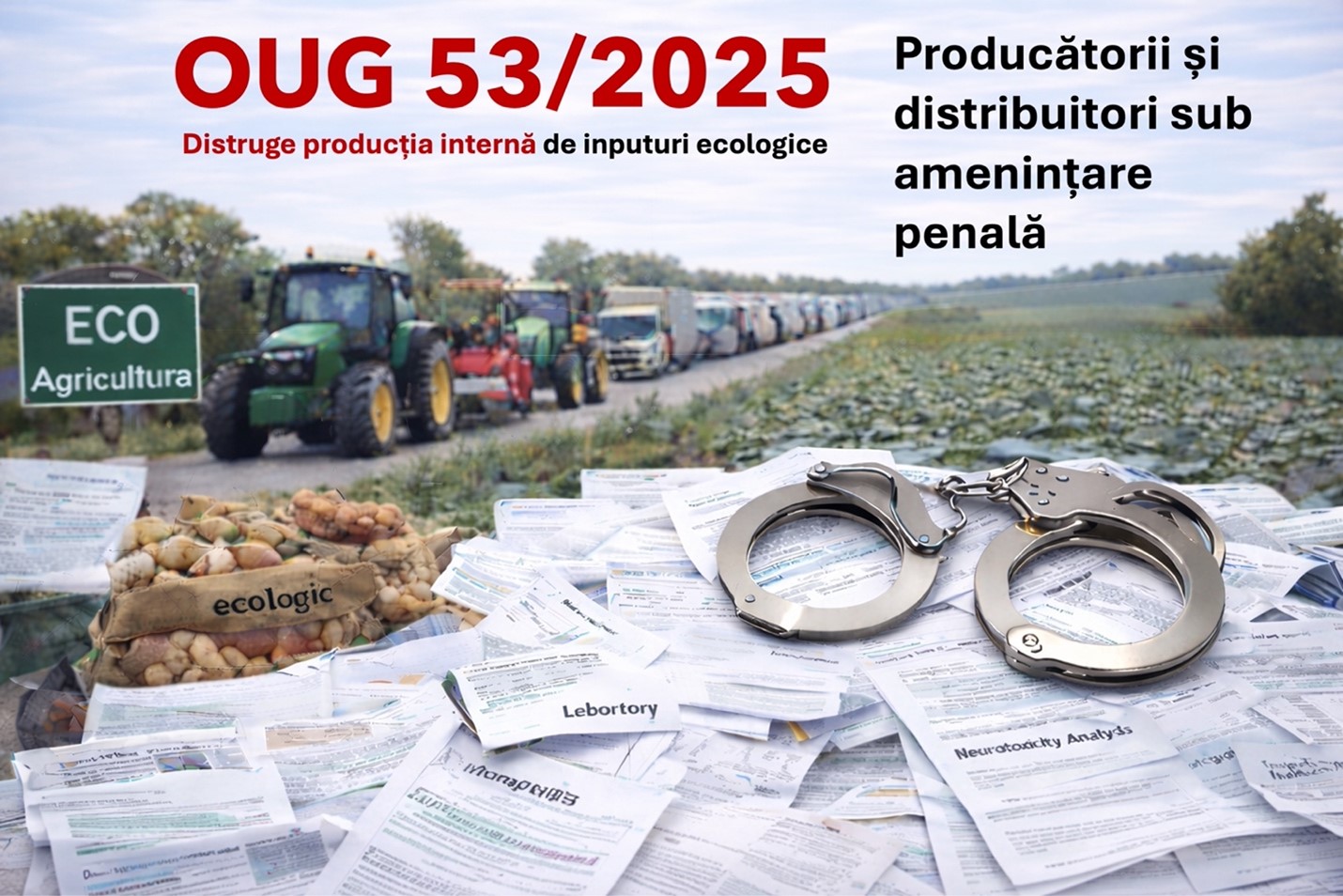 Agricultura ecologică sub amenințare penală: cum transformă OUG 53/2025 birocrația în risc de închisoare