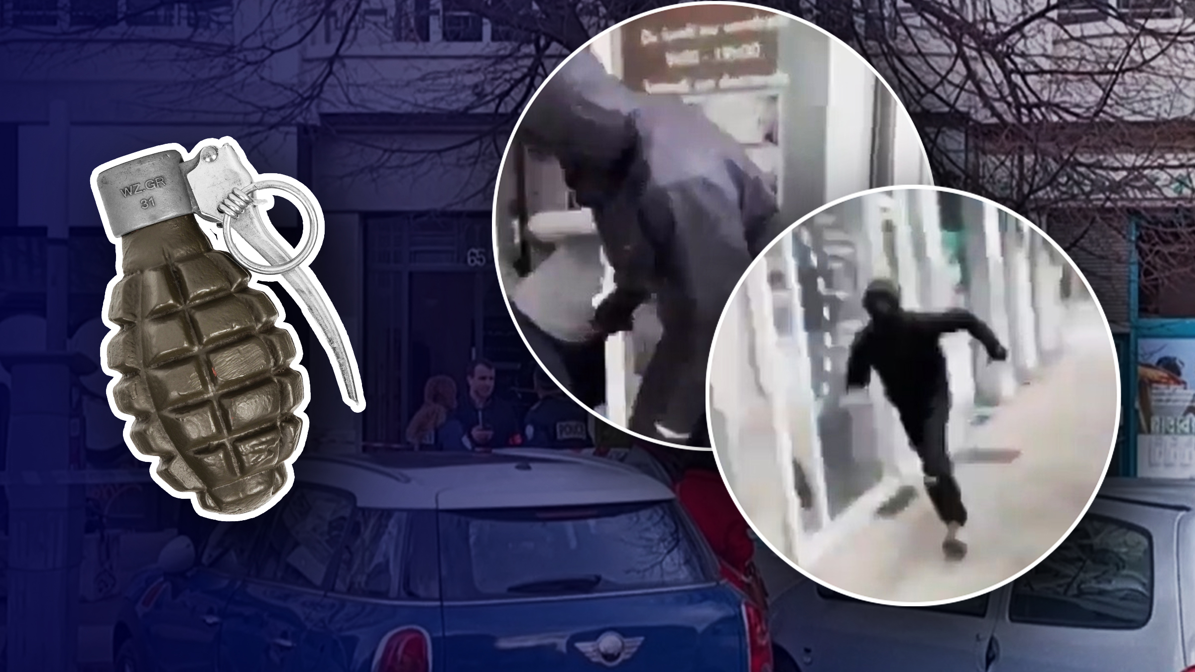 Incident de necrezut în Franța. O persoană mascată a aruncat o grenadă într-un salon de înfrumusețare. Șase persoane au fost rănite, inclusiv un copil