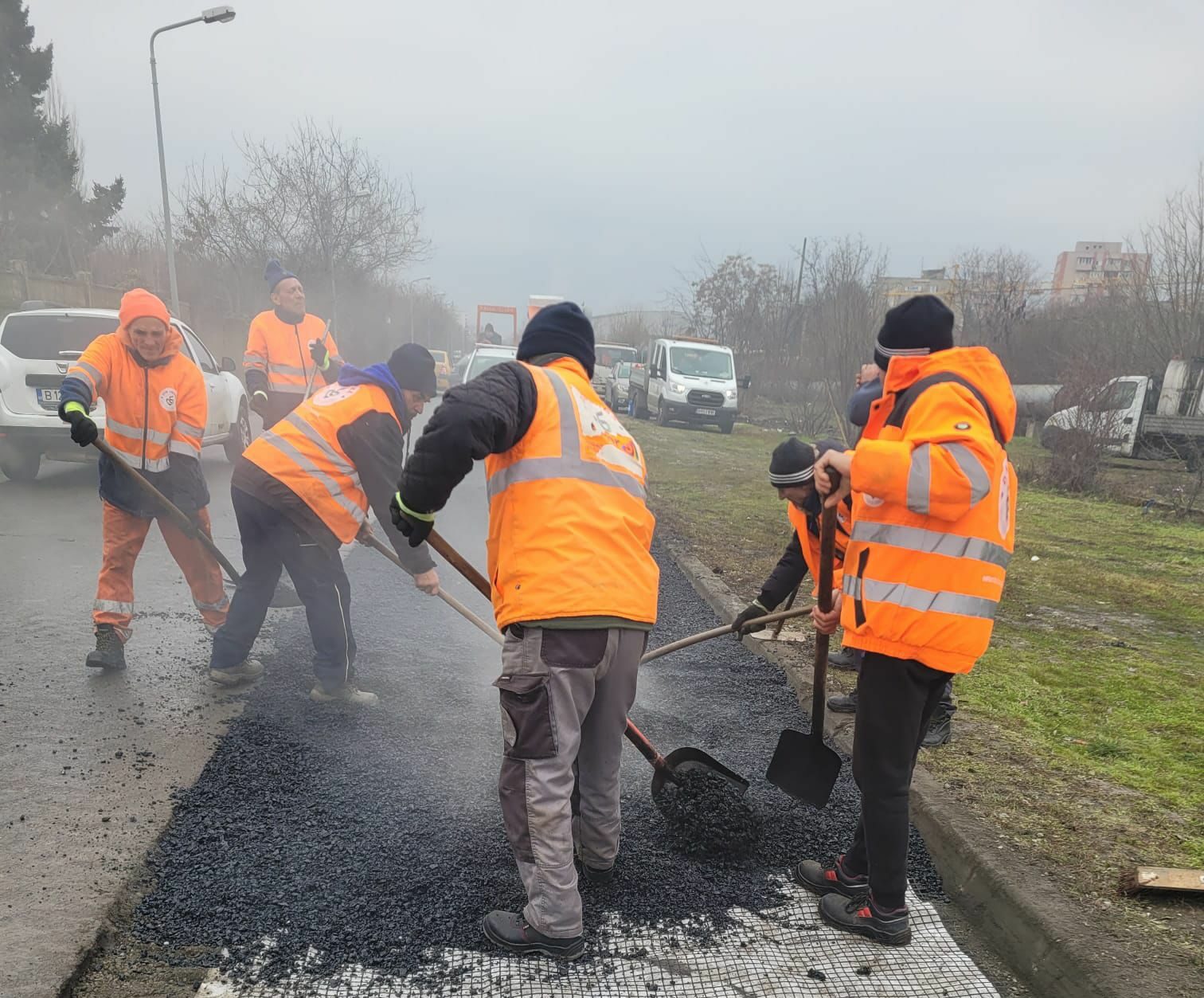 Intervenții pentru remedierea degradărilor ale carosabilului de mici dimensiuni 