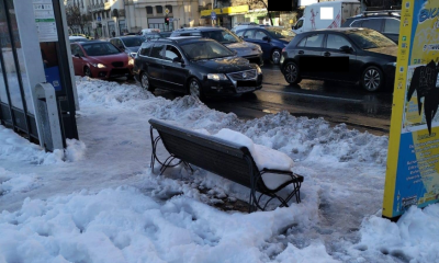 Nemulțumit de cum s-a deszăpezit strada lui, un bărbat din Ilfov a amenințat muncitorii cu un pistol