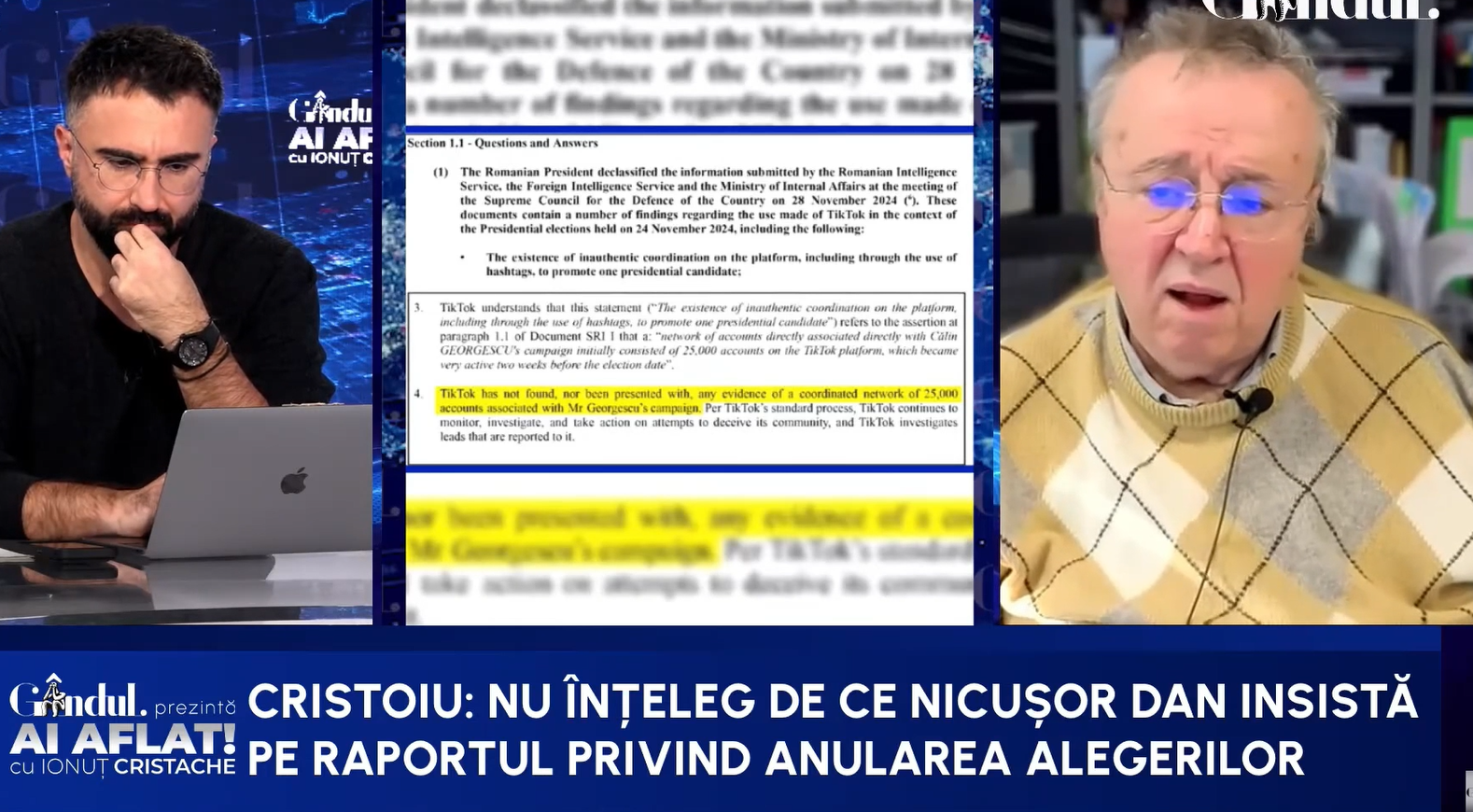 Nicușor Dan e la strâmtoare. O ține langa cu anularea alegerilor