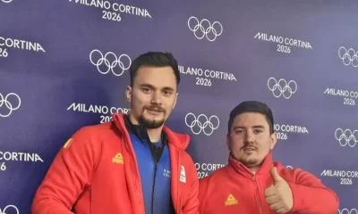 Performanță pentru România la Jocurile Olimpice de iarnă. Echipajul de bob masculin 2 persoane, pe locul 5 la jumătatea probei