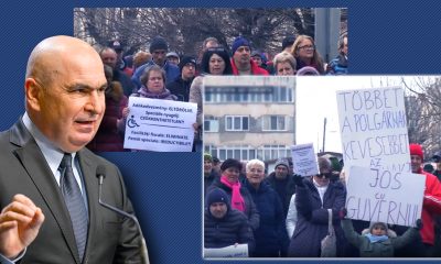 Proteste la Gheorgheni din cauza taxelor lui Ilie Bolojan. Sute de oameni au ieșit în stradă
