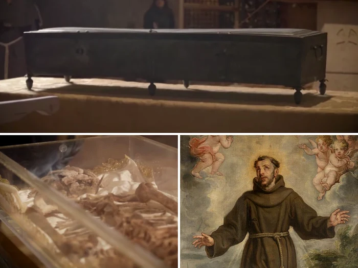 Rămășițele Sfântului Francisc din Assisi, expuse în premieră publicului. Sunt așteptați sute de mii de vizitatori