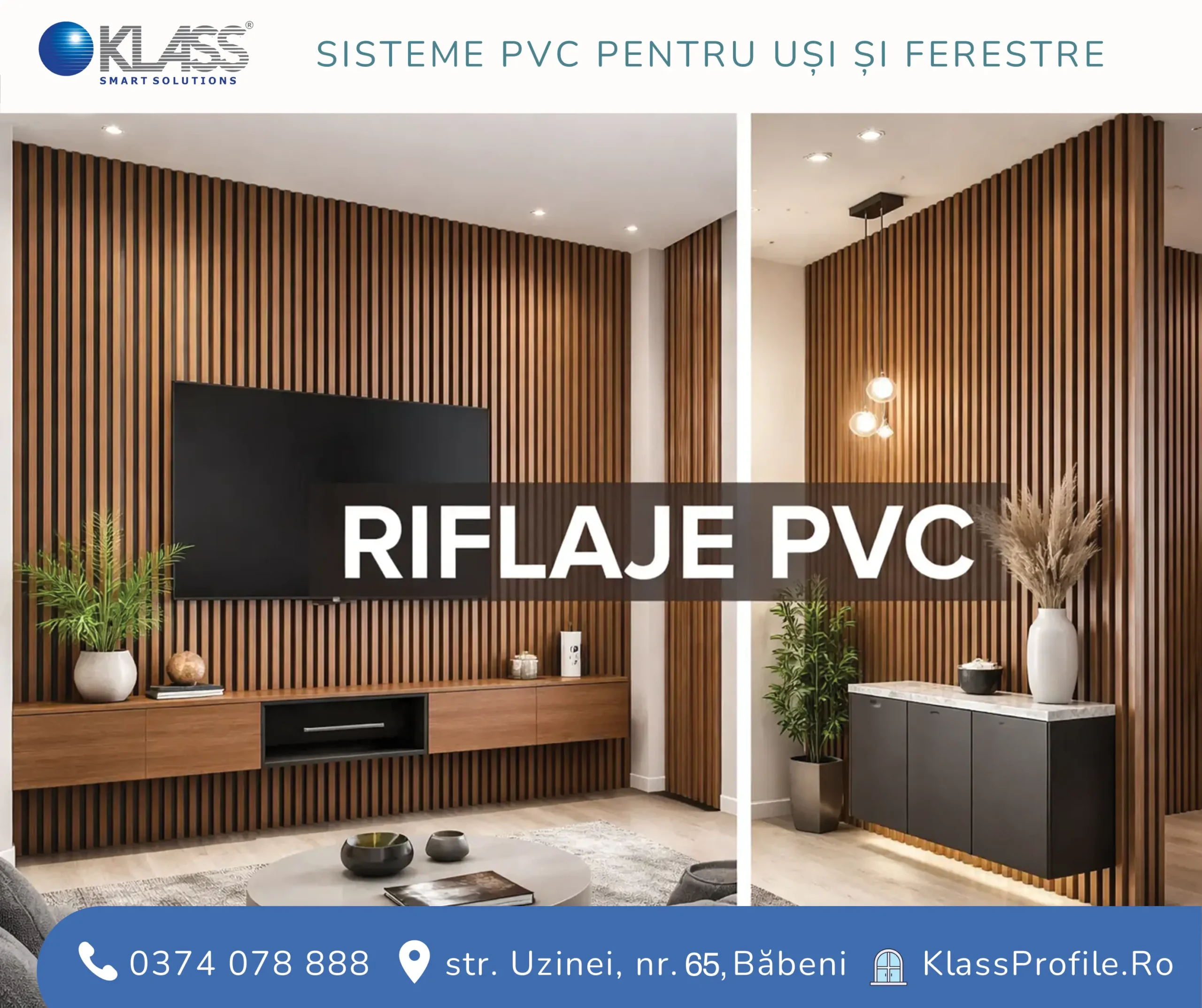 Riflaje PVC vs. Riflaje din lemn – O comparație onestă