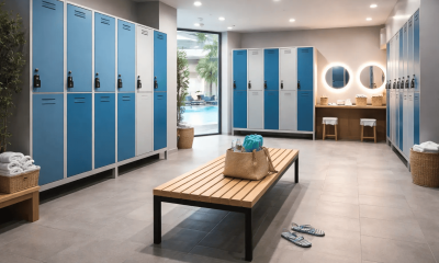 Vestiare metalice pentru piscine și centre SPA – Soluția ideală pentru medii umede