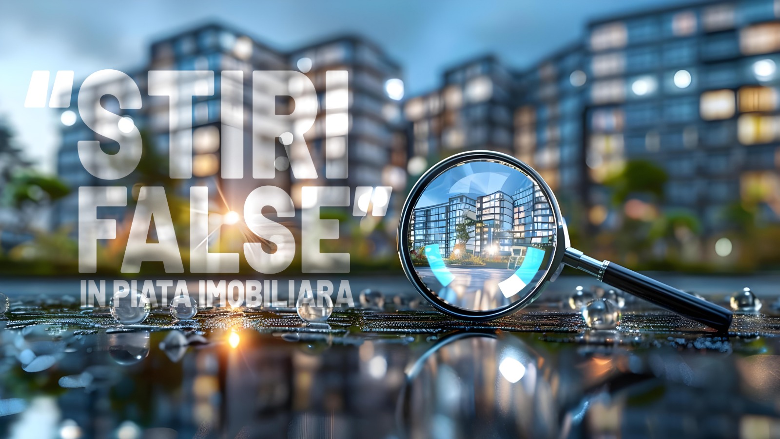 Atentionare – Stiri ,,false” in piata imobiliara privind o potentiala criza imobiliara