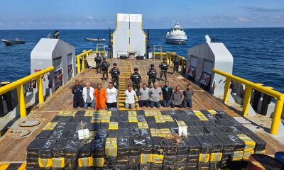 cum au recuperat forțele navale 6,6 tone de cocaină