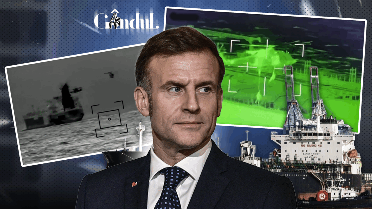 Belgia a capturat un petrolier care ar aparține „flotei fantomă” a Rusiei cu ajutorul Franței. Macron se felicită pentru „o lovitură dură“