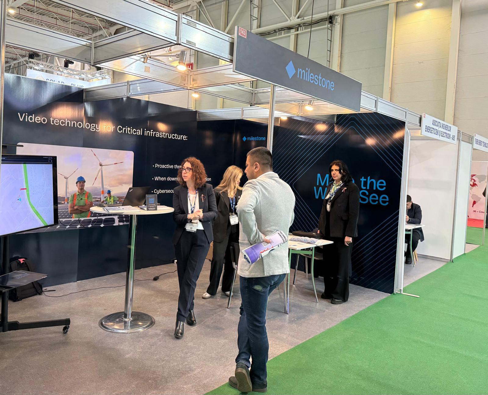 Milestone Systems prezinta la Green Energy Expo tehnologii video avansate pentru protectia infrastructurii critice
