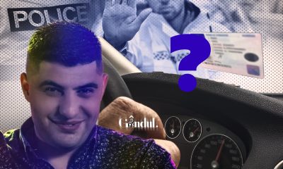 Nicolae Guță J, prins fără permis la volanul unei mașini fără RCA. Alcool, zero, droguri da