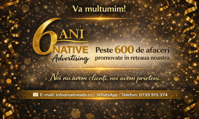 Native Advertising aniversează 6 ani de activitate și peste 600 de campanii de promovare online