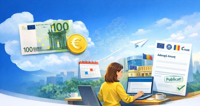 Cum să rezolvi obligațiile de transparență pentru proiectele UE Simplu, rapid și fără costuri