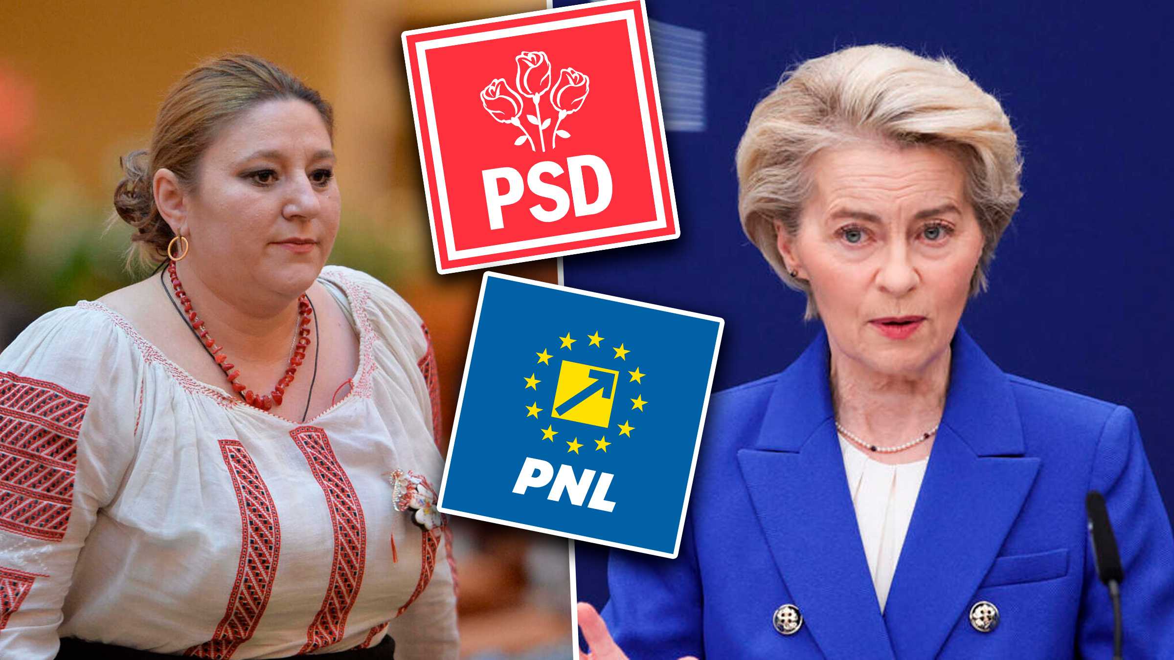 Diana Șoșoacă, nouă teorie: Ursula von der Leyen a dat telefon în România şi le-a ordonat PSD şi PNL să se împace