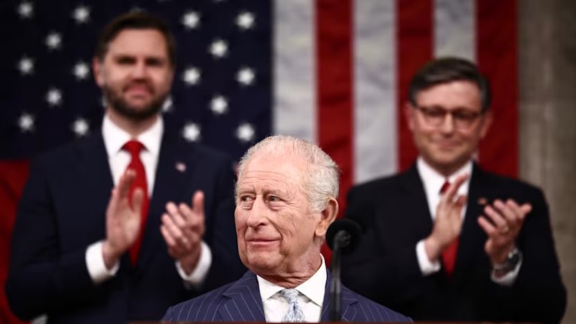 Discurs istoric al regelui Charles în Congresul SUA. Ce mesaje le-a transmis acesta lui Donald Trump și congresmenilor americani