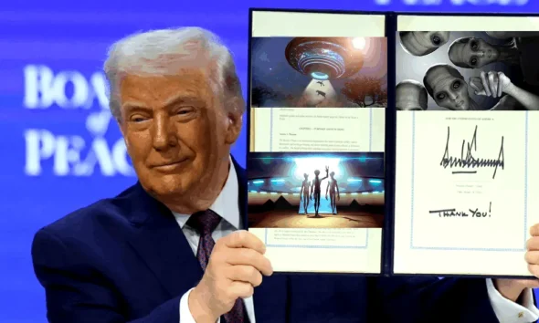 Donald Trump a vorbit despre OZN-uri în prezența echipajului NASA care a mers spre Lună. Reacția amuzantă a astronauților