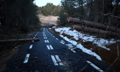 Haitele de lupi dau târcoale pistei de biciclete dintr-un sat pustiu și inaccesibil mașinilor, ascuns în creierii munților