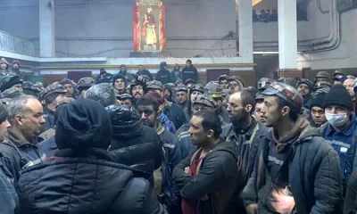 Protest spontan în Valea Jiului. Peste 100 de mineri au refuzat să intre în subteran deoarece nu vor mai primi bonusuri de Paște