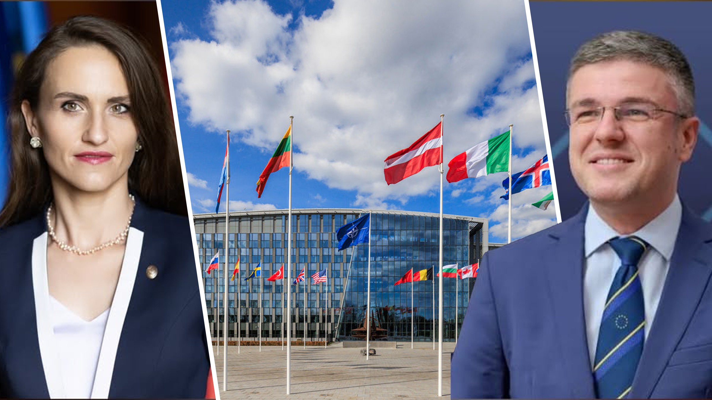 Țoiu și Darău petrec „Ziua industriei românești” la sediul NATO din Bruxelles. Miza evenimentului