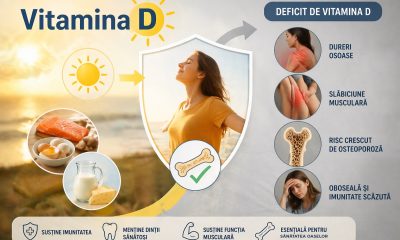 Deficitul de vitamina D – cum îl combatem