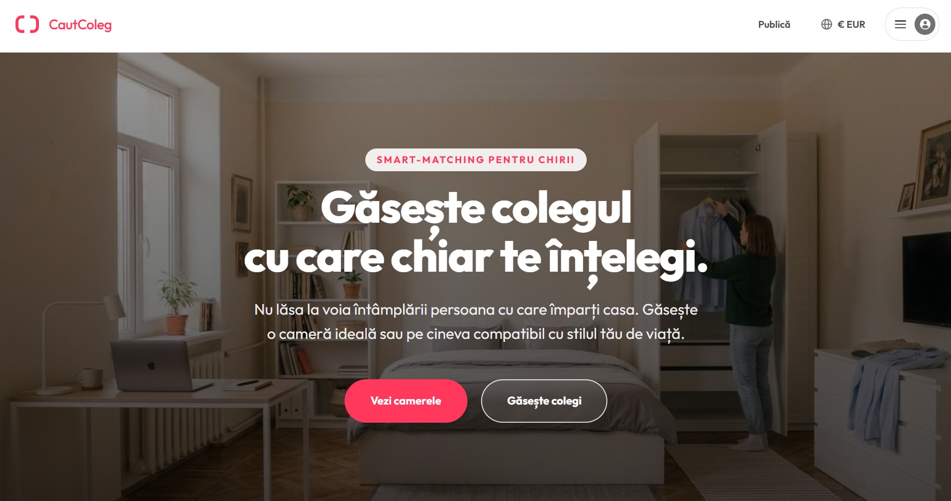 Lansare Alfa: cautcoleg.ro te Ajută să Găsești Colegul de Apartament Perfect