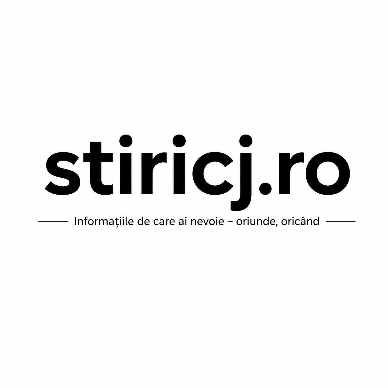 stiricj.ro – platformă de știri dedicată comunității din Cluj-Napoca și județul Cluj