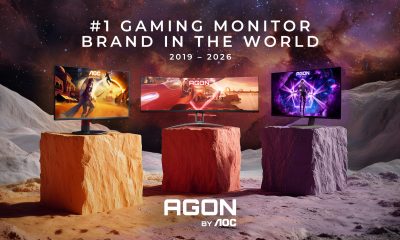 AGON by AOC se menține pe locul 1 în Europa pe piața monitoarelor de gaming