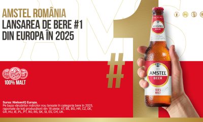 Introducerea mărcii Amstel® în România – cea mai mare lansare din categoria de bere din Europa în 2025