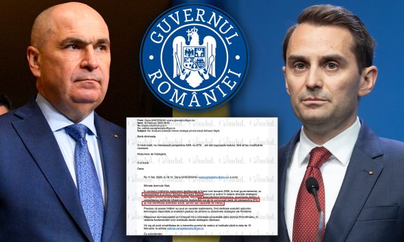 Apar noi detalii din războiul Guvernului Bolojan cu șeful Autorității pentru Digitalizare, care primea mailuri “exploratorii” de la Gheorghiu. Înainte de a fi dat afară i s-a interzis să mai iasă din țară, să reprezinte România la întâlniri oficiale. Gândul publică ordinul
