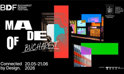 Ce nu trebuie să ratezi la Bucharest Design Festival 2026: cele mai spectaculoase expoziții și evenimente creative din București