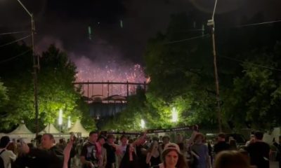 Concertul lui Max Korzh s-a încheiat cu un uriaș foc de artificii. Cum a decurs evacuarea Arenei Naționale