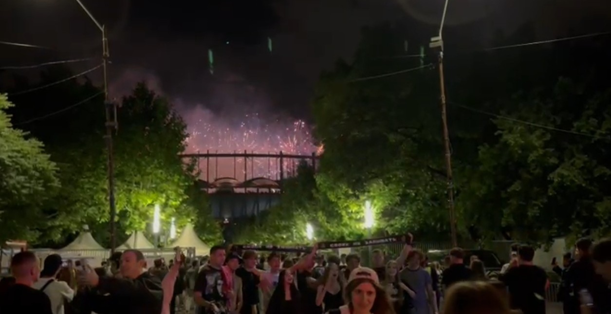 Concertul lui Max Korzh s-a încheiat cu un uriaș foc de artificii. Cum a decurs evacuarea Arenei Naționale