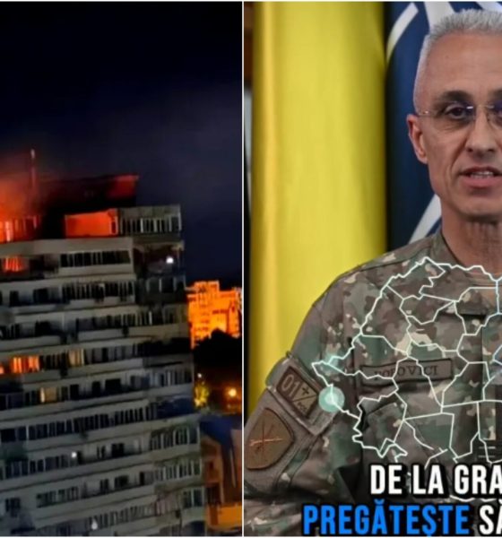 Ministerul Apărării eșuează să ofere un motiv întemeiat pentru care nu a doborât drona, prăbușită peste blocul din Galați: „Rămâneți calmi”