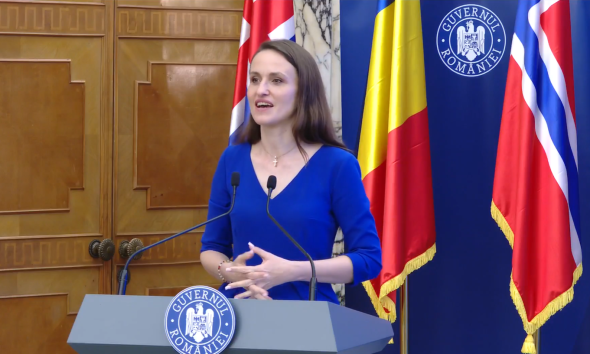 Oana Țoiu, în fața liderilor europeni de la Summitul B9: „România și Norvegia au proiecte comune în apărare, aeriană și maritimă”