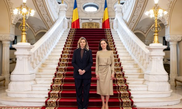 Partenera de viață a președintelui Nicușor Dan, invitată la Kiev de soția lui Zelenski : „Suntem recunoscători României şi oamenilor ei”