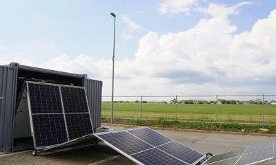 UZINEX livrează prima centrală fotovoltaică mobilă din România către ARS INDUSTRIAL | Comunicat de presă