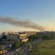 Un incendiu puternic a izbucnit la un depozit de cauciucuri din Bragadiru. A fost transmis mesaj RO-Alert pentru că sunt degajări mari de fum