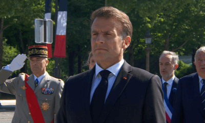 Ziua Victoriei, sărbătorită la Paris. Cum a arătat ceremonia de pe Champs-Élysées, probabil ultima prezidată de Emmanuel Macron