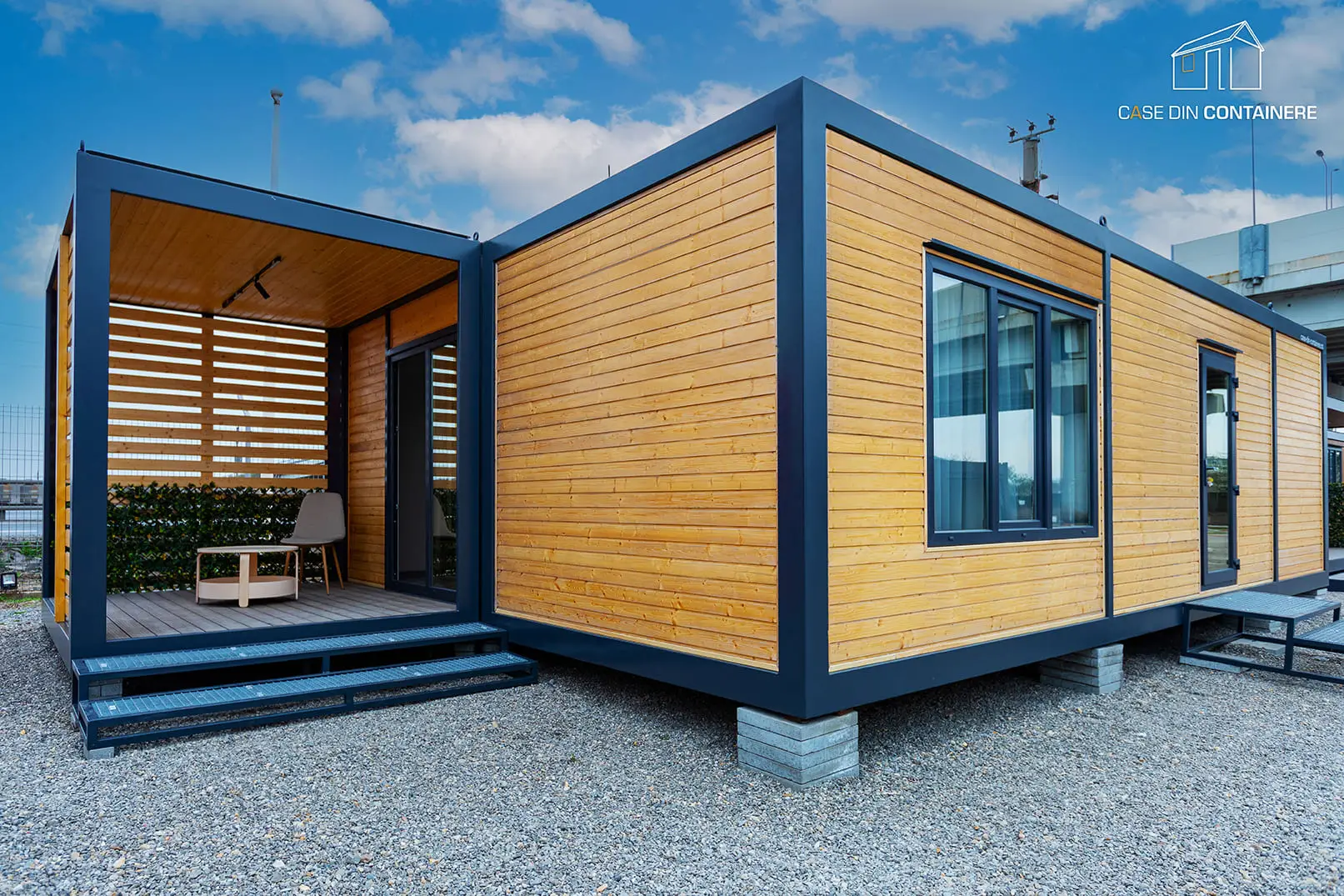 Casa din containere: soluții de extindere planificate încă din proiect