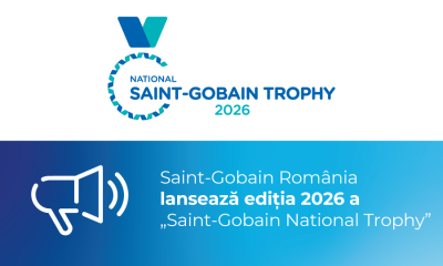 SAINT-GOBAIN ROMÂNIA LANSEAZĂ EDIȚIA 2026 A „SAINT-GOBAIN NATIONAL TROPHY”, COMPETIȚIE DEDICATĂ PROIECTELOR CARE DEFINESC VIITORUL CONSTRUCȚIILOR SUSTENABILE
