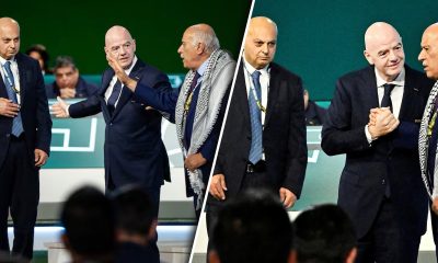 Momentul când delegatul palestinian al FIFA a refuzat să dea mâna cu Gianni Infantino