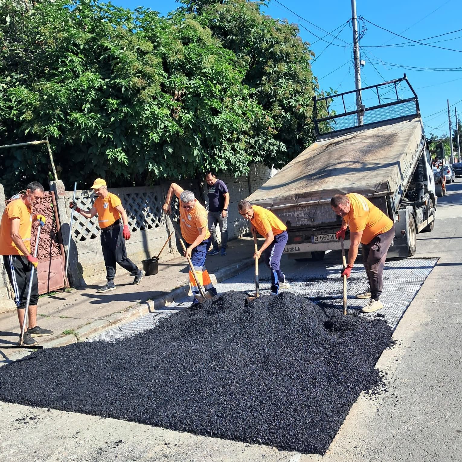 (P) Primăria Sectorului 5 accelerează reparațiile străzilor Teremia și Oltului