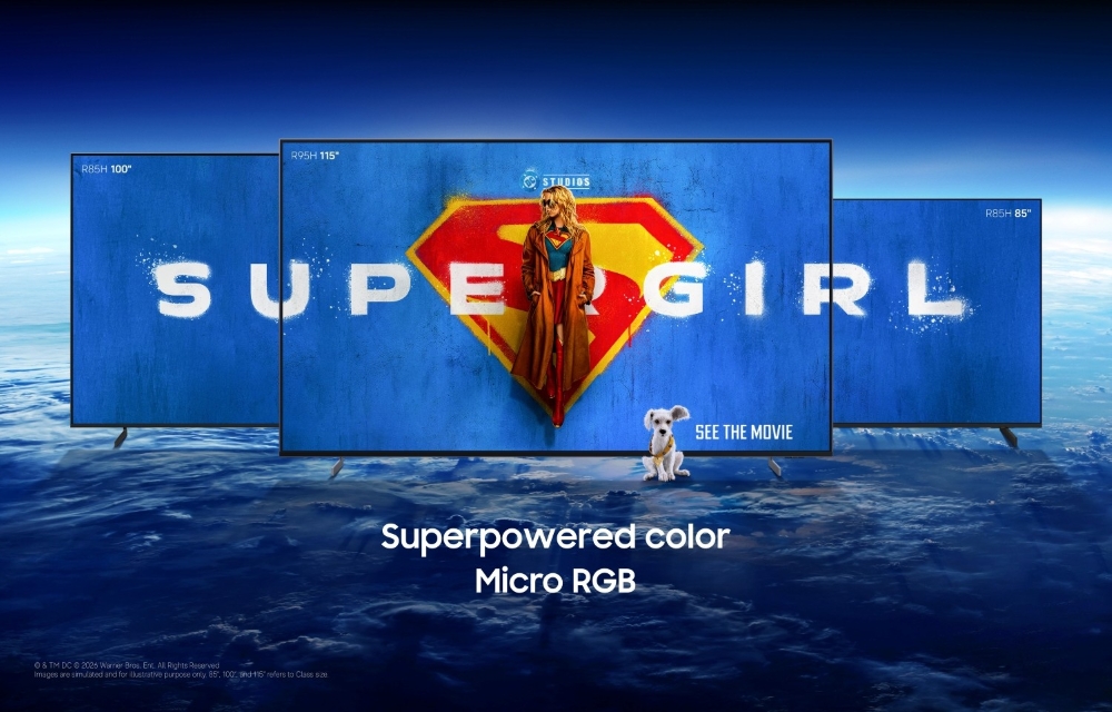 Samsung colaborează cu Warner Bros. Pictures și DC Studios pentru a oferi fanilor experiențe legate de „Supergirl”